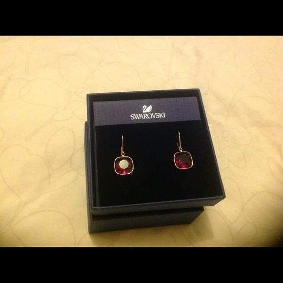Authentic Swarovski earrings