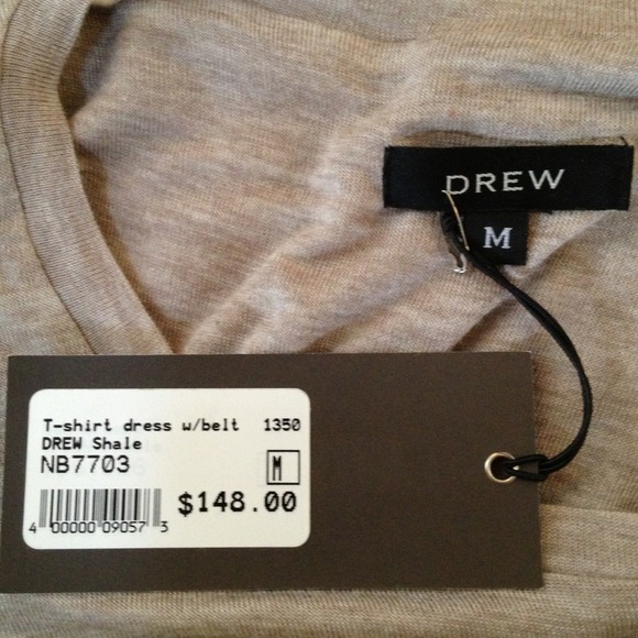 DREW t-shirt dress khaki in color Size M. (NWT) - Picture 4 of 4