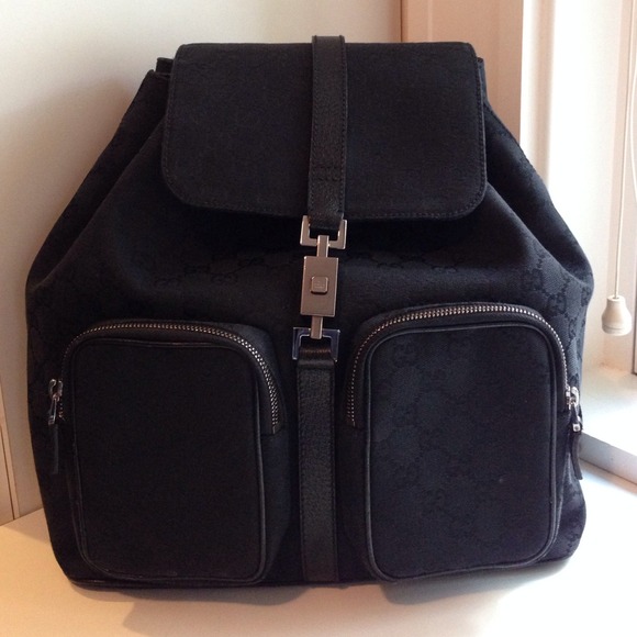Gucci Handbags - Authentic Gucci backpack, GG design