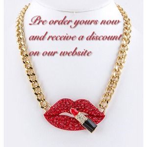 Red Lips  available at www.theincrowdboutique.com