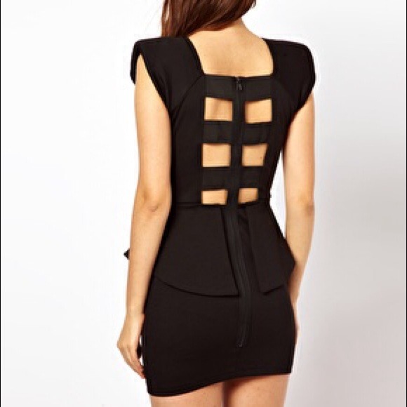 Renee London Peplum Dress