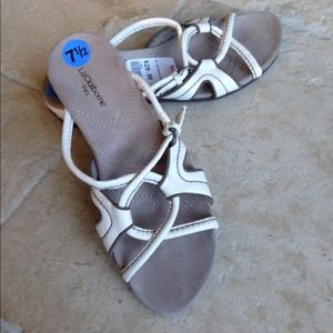 Liz Claiborne "flex" sandals; Size 7.5