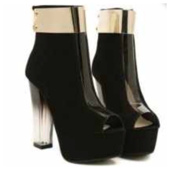 Women's Peep Toe Boots
