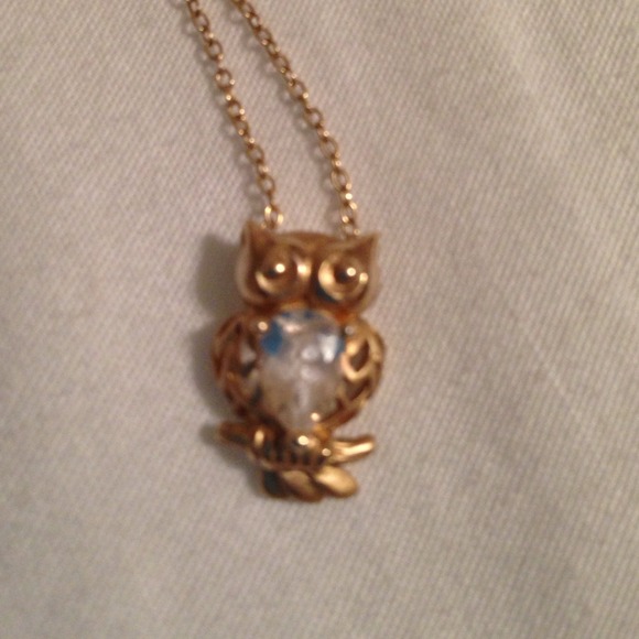 Reduced!Owl pendant and necklace