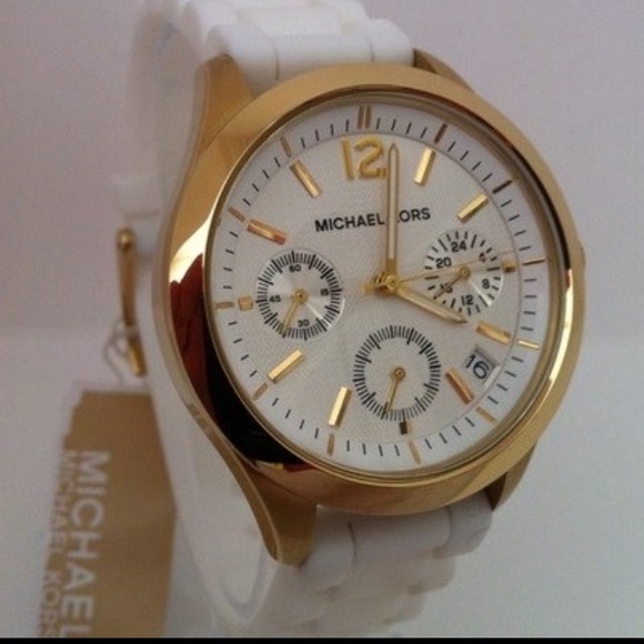 ⭕️SOLD locally⭕️ MK Watch Chrono gold