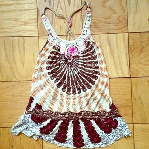 Free People Patterned Tank