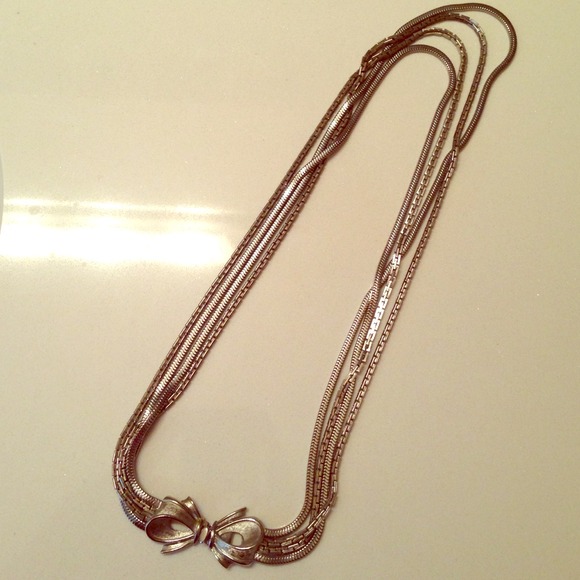 Antique silver necklace