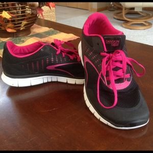 Danskin Black Tennis Shoe, women's size 9
