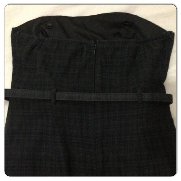 F21 plaid strapless dress - Picture 2 of 3