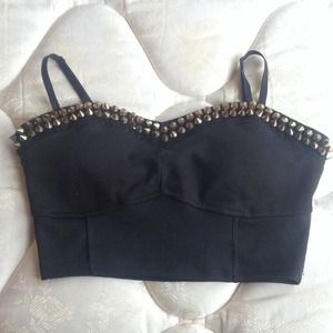 Spiked bustier
