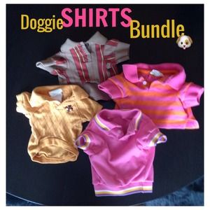 🐶 Doggie polo shirt/sandal bundle