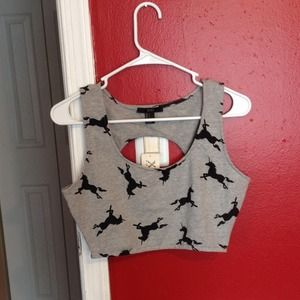 Unicorn bra top !