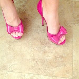 Pink heels