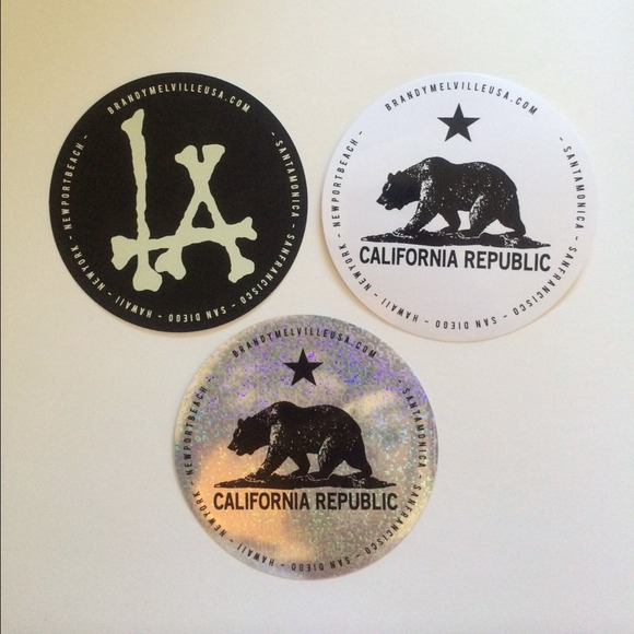 BRANDY MELVILLE LIMITED EDITION STICKERS!!