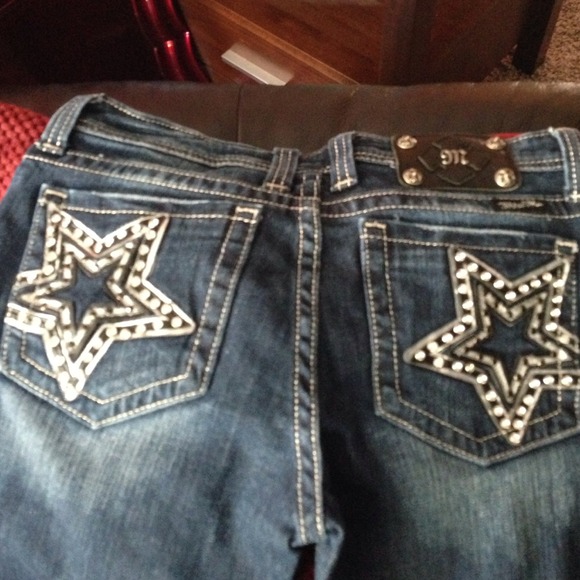 Miss Me star pocket jeans