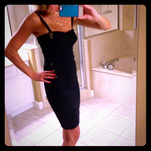 Navy La Perla dress
