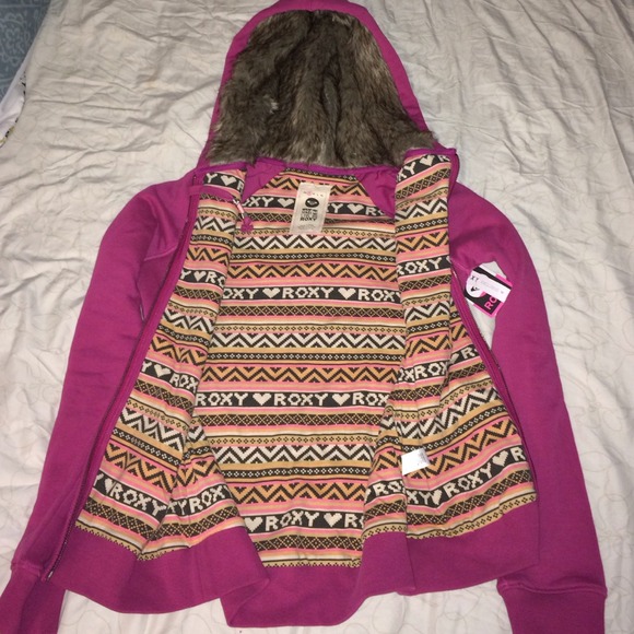 🚫TRADED🚫Roxy zip up - Picture 4 of 4