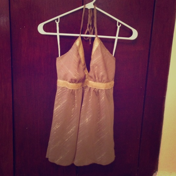 Dressy halter top