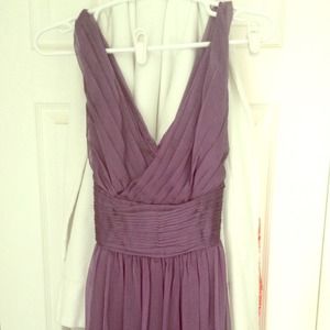 Light purple long formal dress