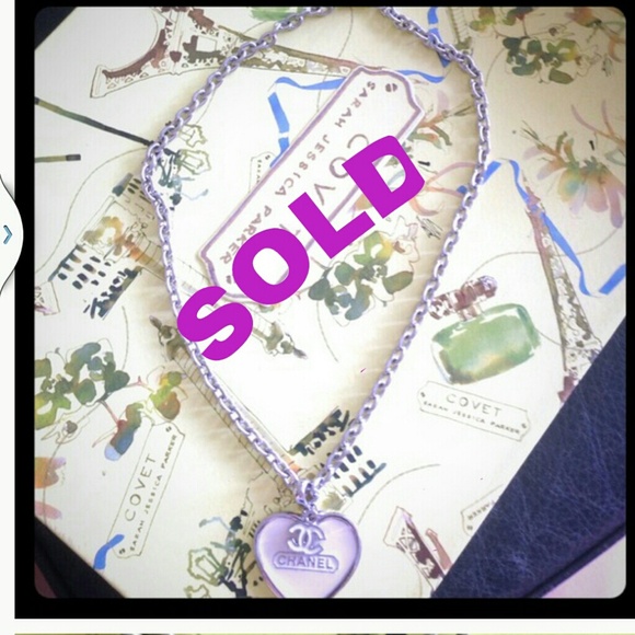 Cc necklace.