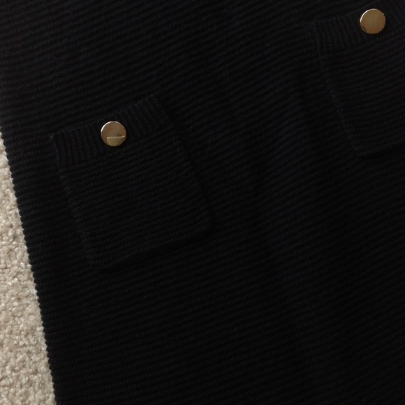Beautiful black sweater dress from LOFT! - Picture 3 of 3