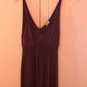 Brown splendid cotton dress