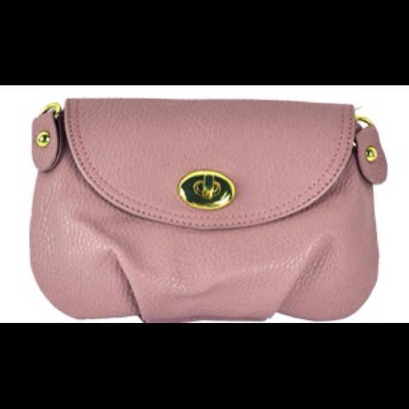 Cross body bag in pink