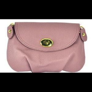 Cross body bag in pink
