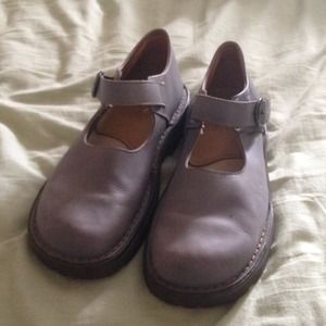 Women's size 9 doc marten Mary Janes blue/grey