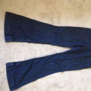 Maternity stretch flare jeans