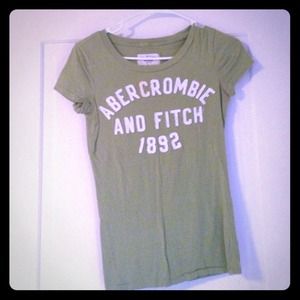 Green Abercrombie tshirt