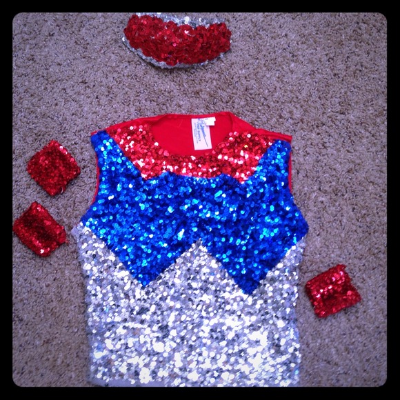 Sequined cheer costume! ✨PRICE REDUCED TODAY ONLY✨