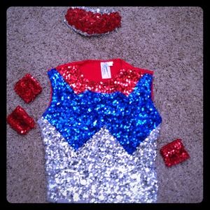 Sequined cheer costume! ✨PRICE REDUCED TODAY ONLY✨