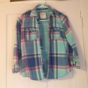 Multicolor Abercrombie flannel