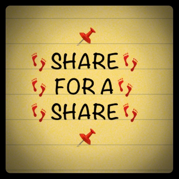 You share I share 😊