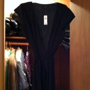 Banana Republic nwt black wrap dress