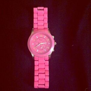 Pink watch