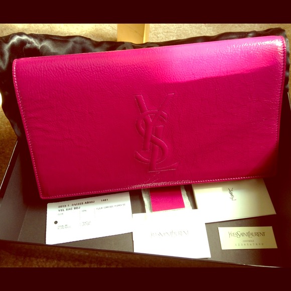 100% authentic YSL Belle de jour in fuchsia