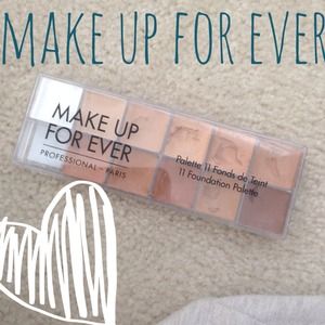 Make up for ever pro 11 foundation palette