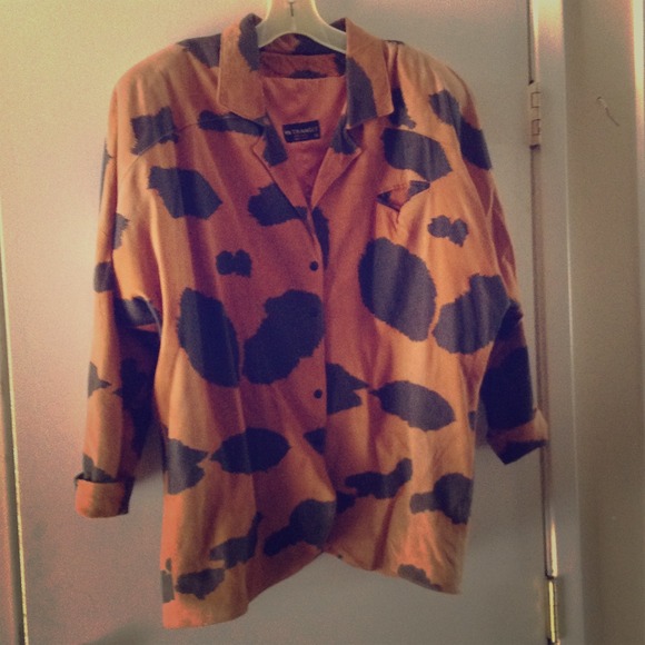Leopard swade Jacket