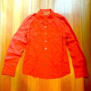 Blood orange Tory burch shirt