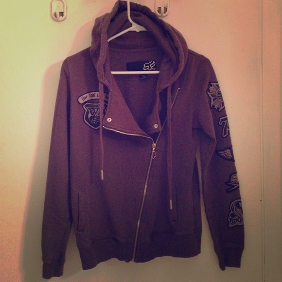 Fox Brand Grey Hoodie/Blazer