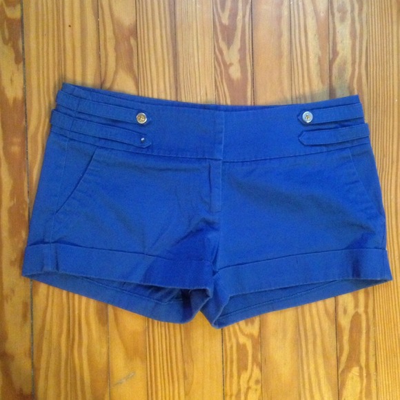 Blue navy style shorts