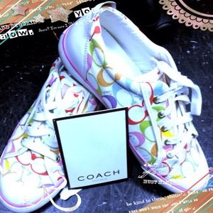 ✳Colorful Authentic Coach Sneakers✳