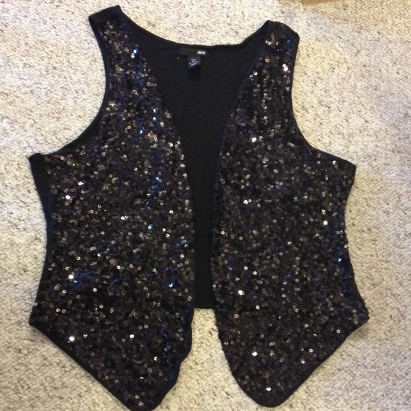 Sequined H&M vest