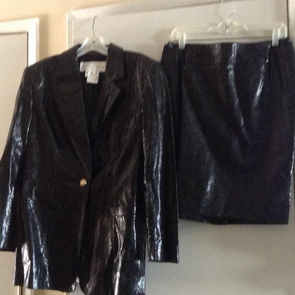 ESCADA Snake skin Leather Set