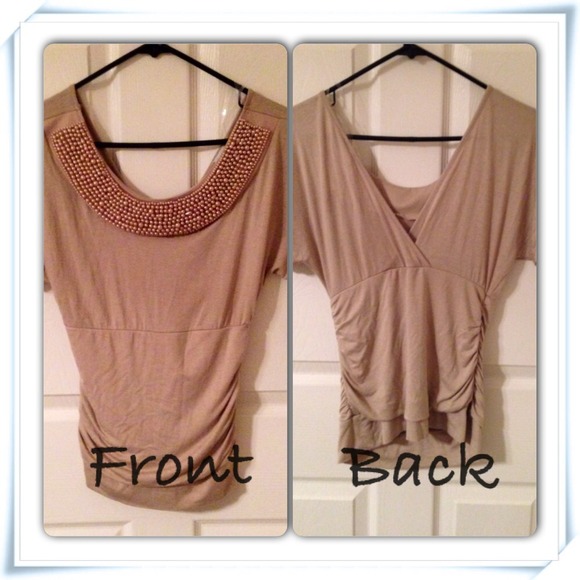 Beaded top perfect for Spring and Summer - Picture 2 of 3