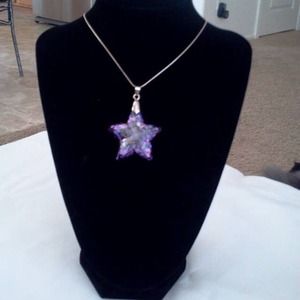 Specially made organic necklace-star