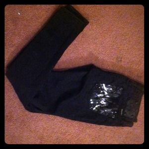 Miss me skinny jeans women's black size 29