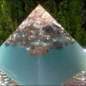 Specially made organic pyramid